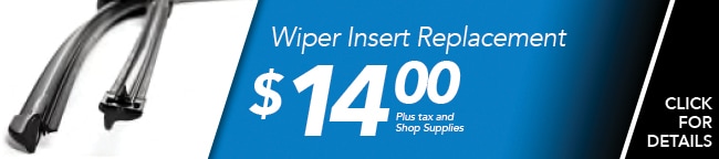 Wiper Replacement Coupon, Fort Worth