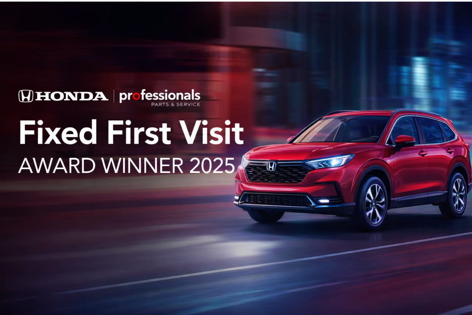 Fixed First Visit Award Winner 2024