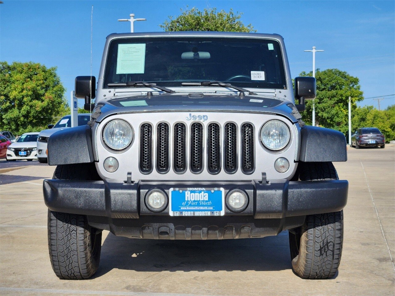 Used 2017 Jeep Wrangler Unlimited Sport with VIN 1C4BJWDG8HL540903 for sale in Fort Worth, TX