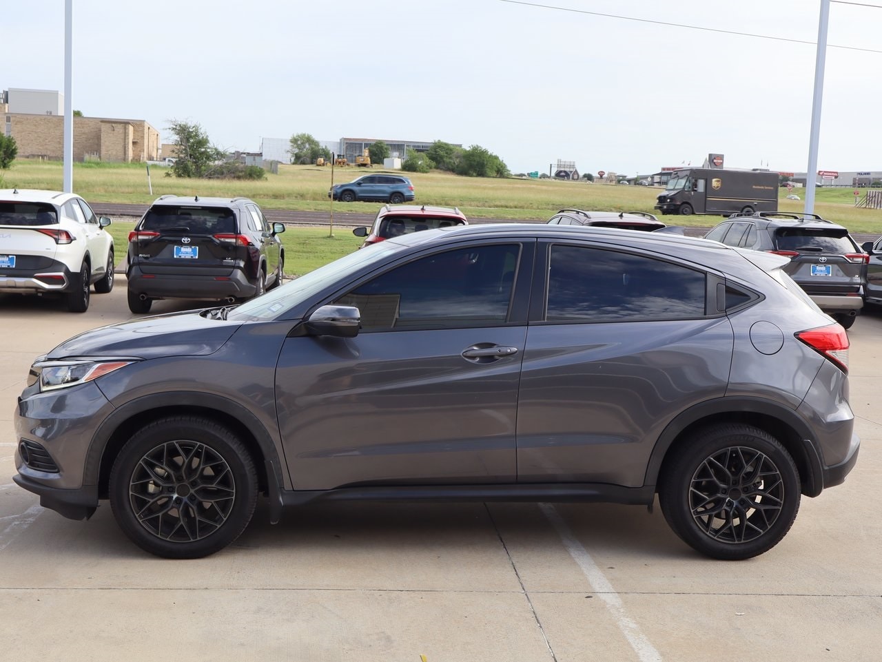 Certified 2022 Honda HR-V EX with VIN 3CZRU5H55NM744491 for sale in Fort Worth, TX