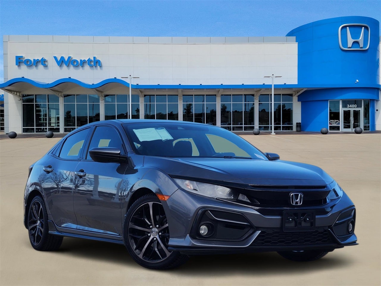 2020 Honda Civic Hatchback Sport's photo