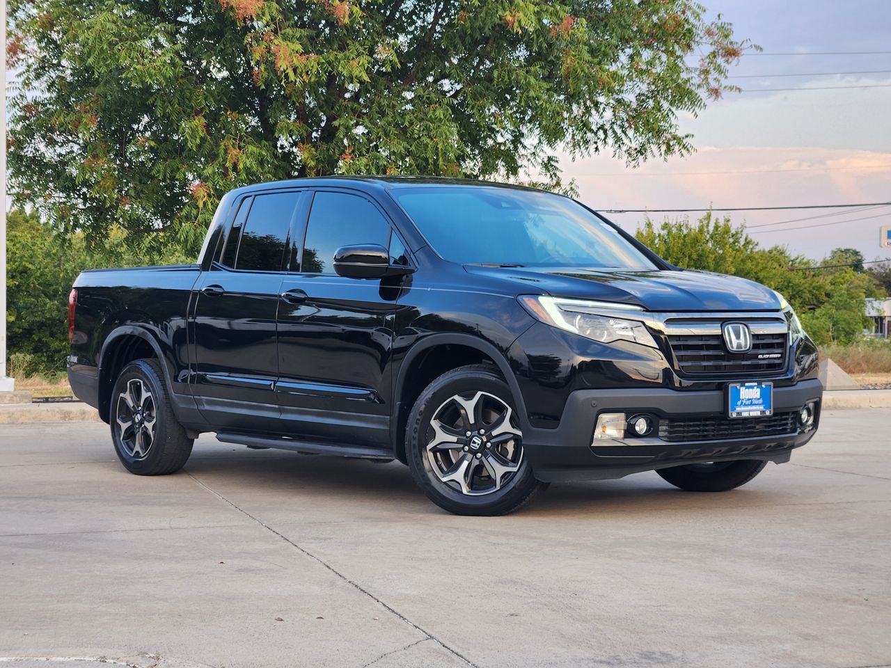Crystal Black Pearl 2017 Honda Ridgeline Pickup Truck All-Wheel Drive 6-Speed Automatic