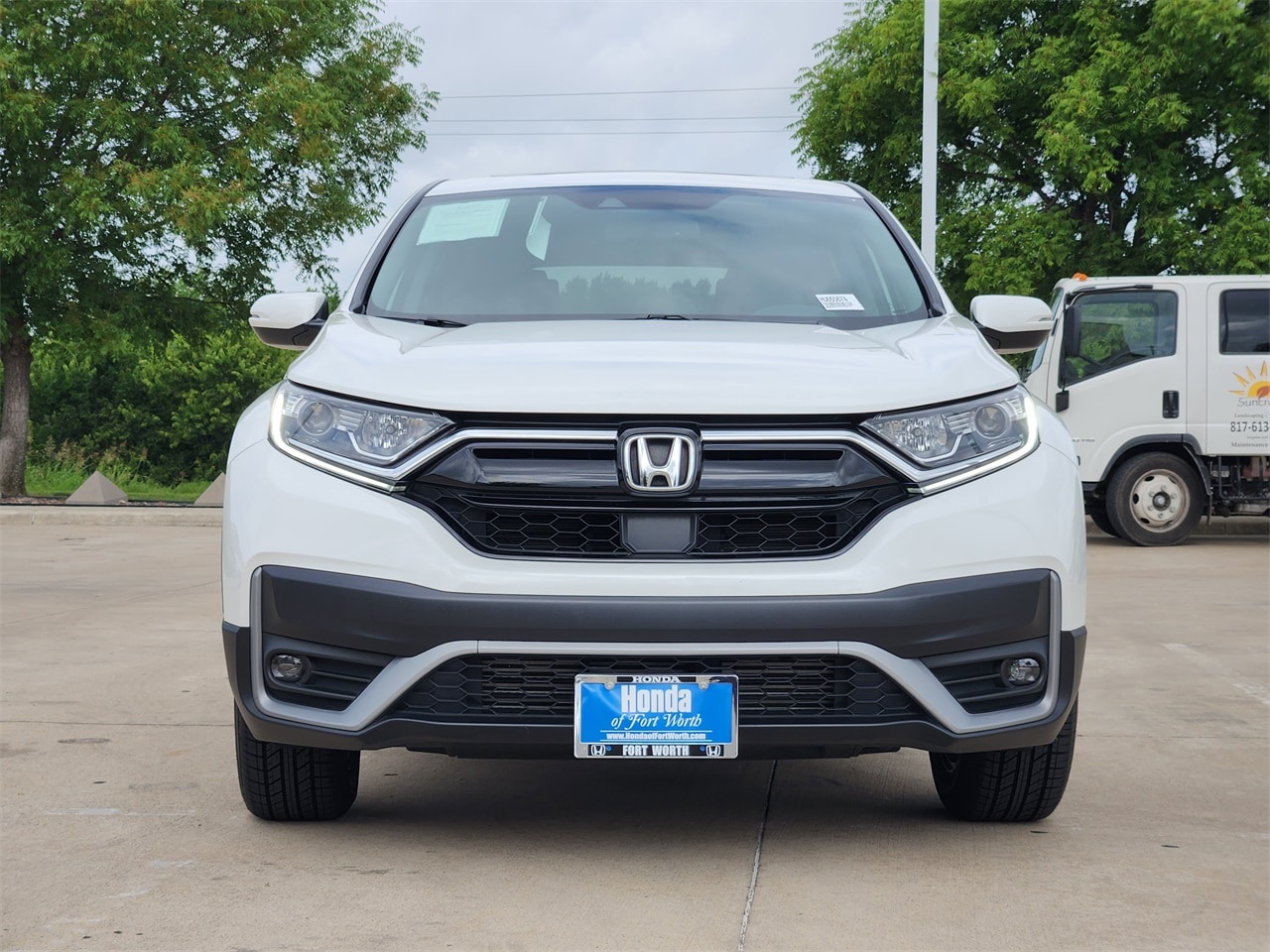 Certified 2022 Honda CR-V EX-L with VIN 2HKRW2H85NH650674 for sale in Fort Worth, TX