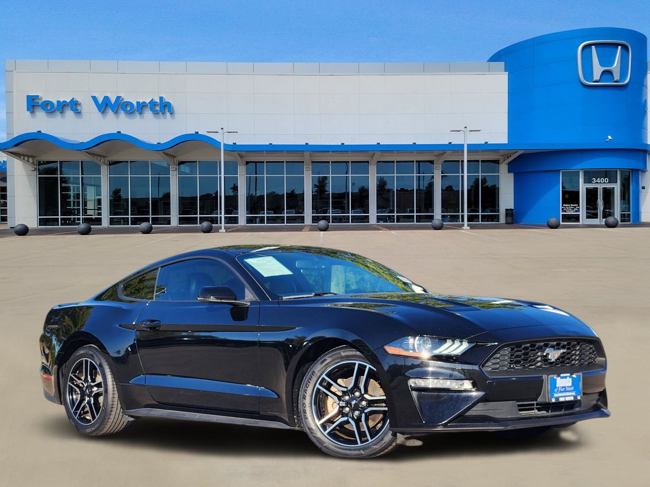 Shadow Black 2020 Ford Mustang Coupe Rear-Wheel Drive Automatic