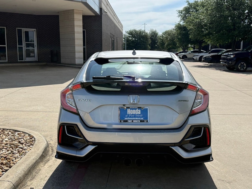 Certified 2021 Honda Civic Sport Hatchback