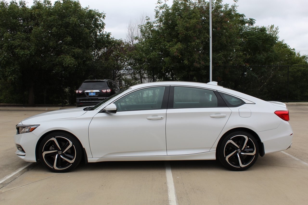 Certified 2018 Honda Accord Sport with VIN 1HGCV1F30JA043112 for sale in Fort Worth, TX