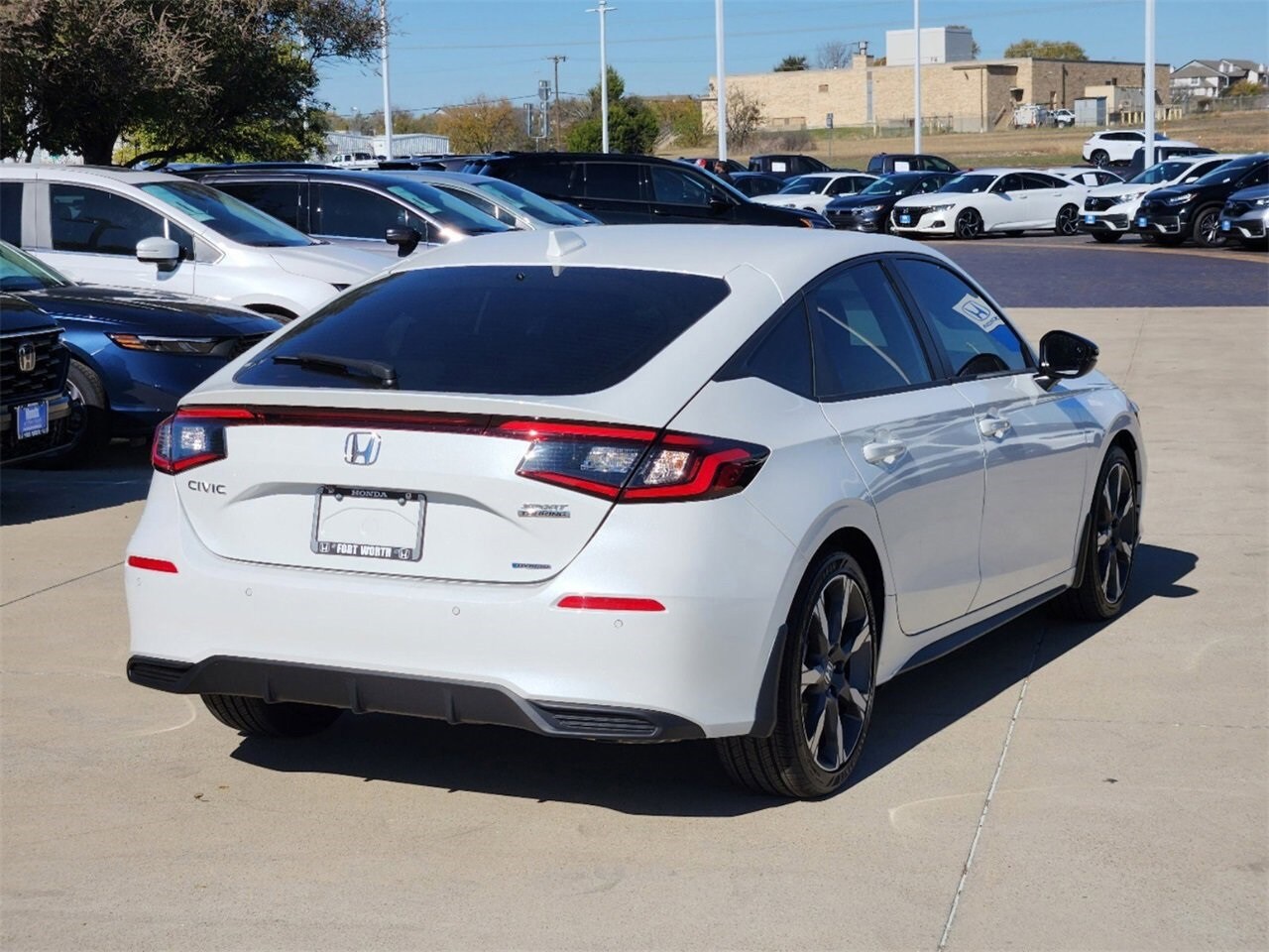 2026 Honda Civic Hybrid Sport Touring Hatchback photo 3
