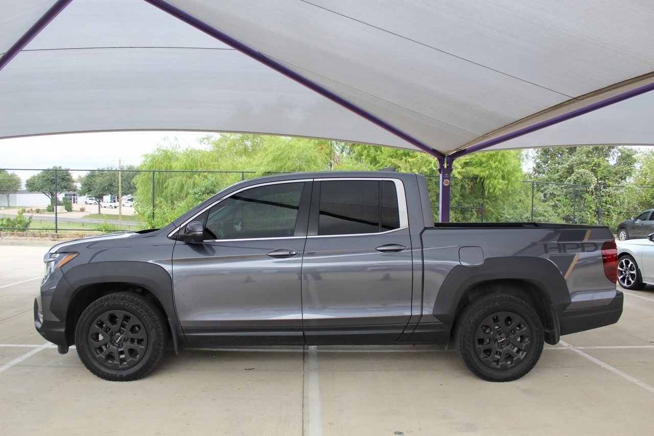 Certified 2023 Honda Ridgeline RTL with VIN 5FPYK3F59PB014547 for sale in Fort Worth, TX