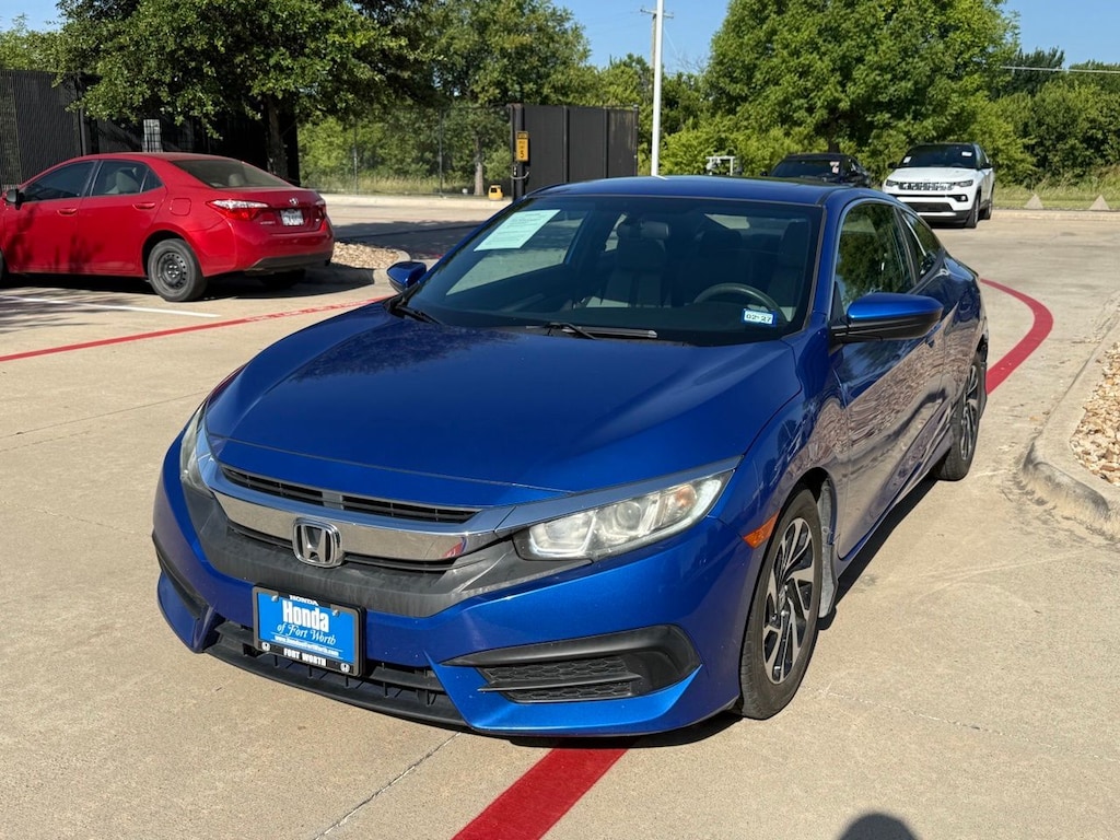 Certified 2016 Honda Civic LX-P Coupe