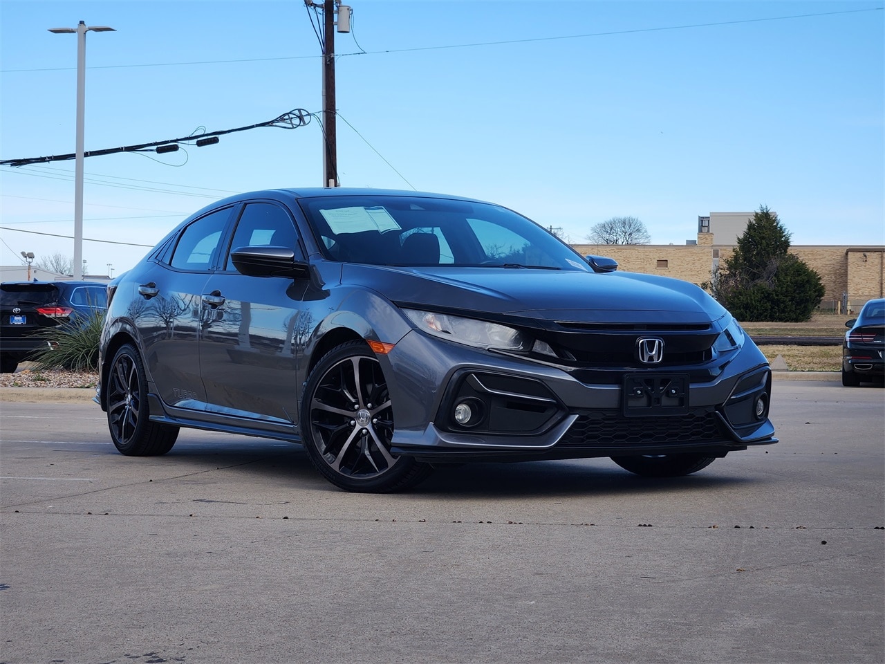 2020 Honda Civic Hatchback Sport's photo