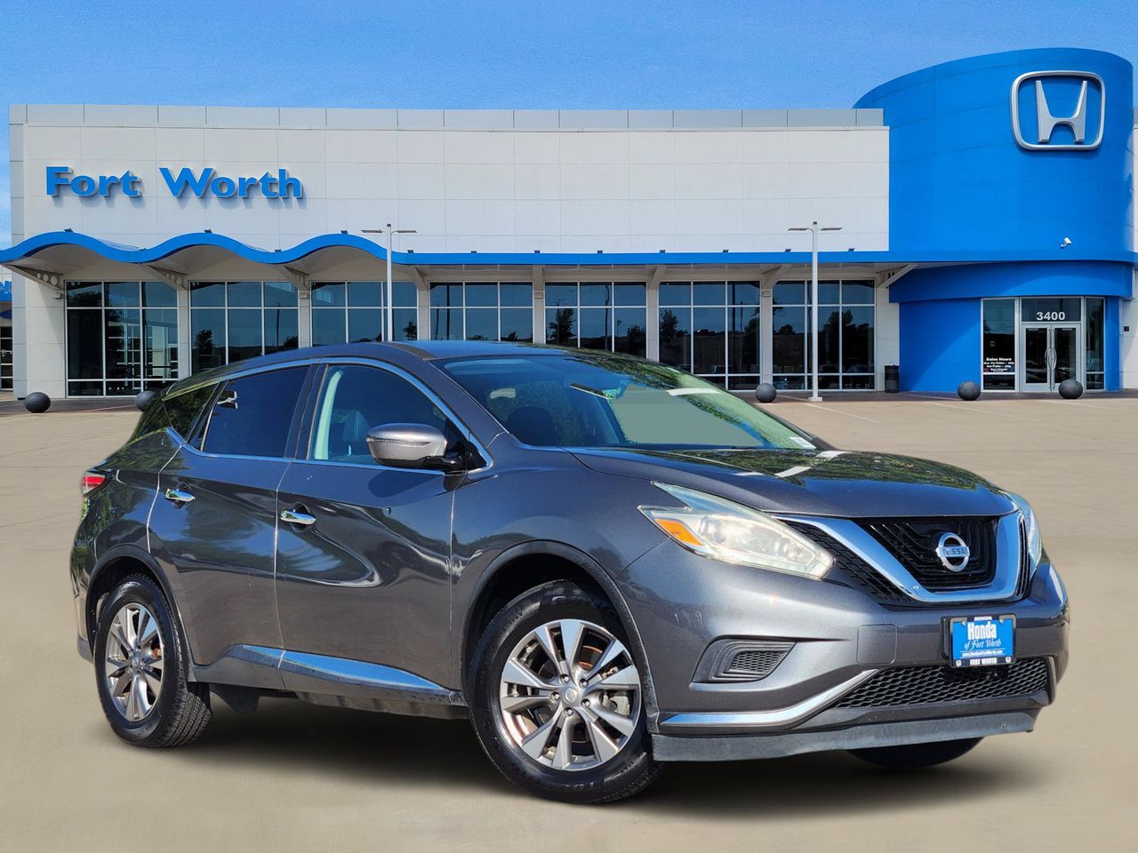 Gray (Gun Metallic) 2016 Nissan Murano SUV / Crossover All-Wheel Drive Continuously Variable Transmission