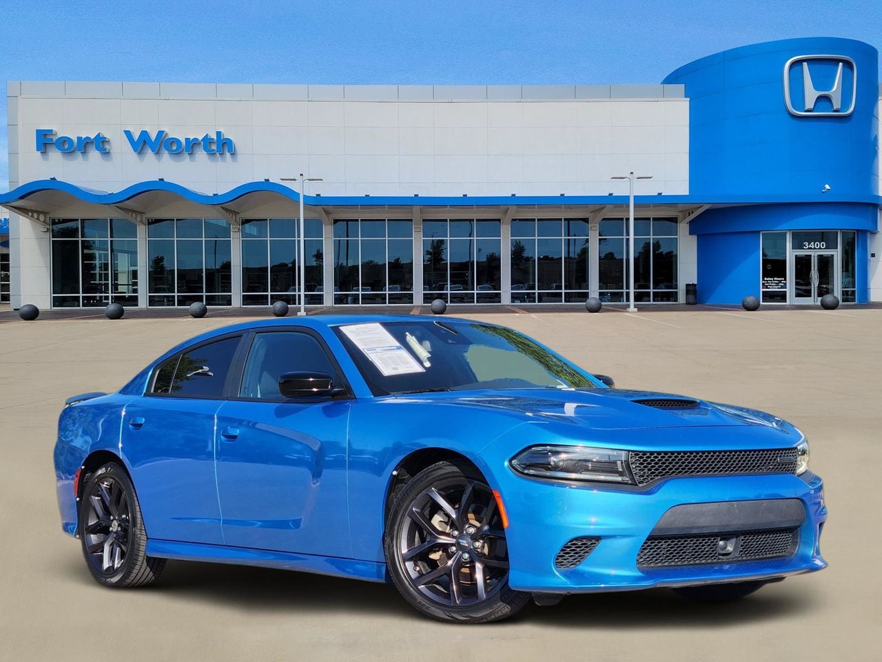 B5 Blue Pearlcoat 2023 Dodge Charger Sedan Rear-Wheel Drive 8-Speed Automatic