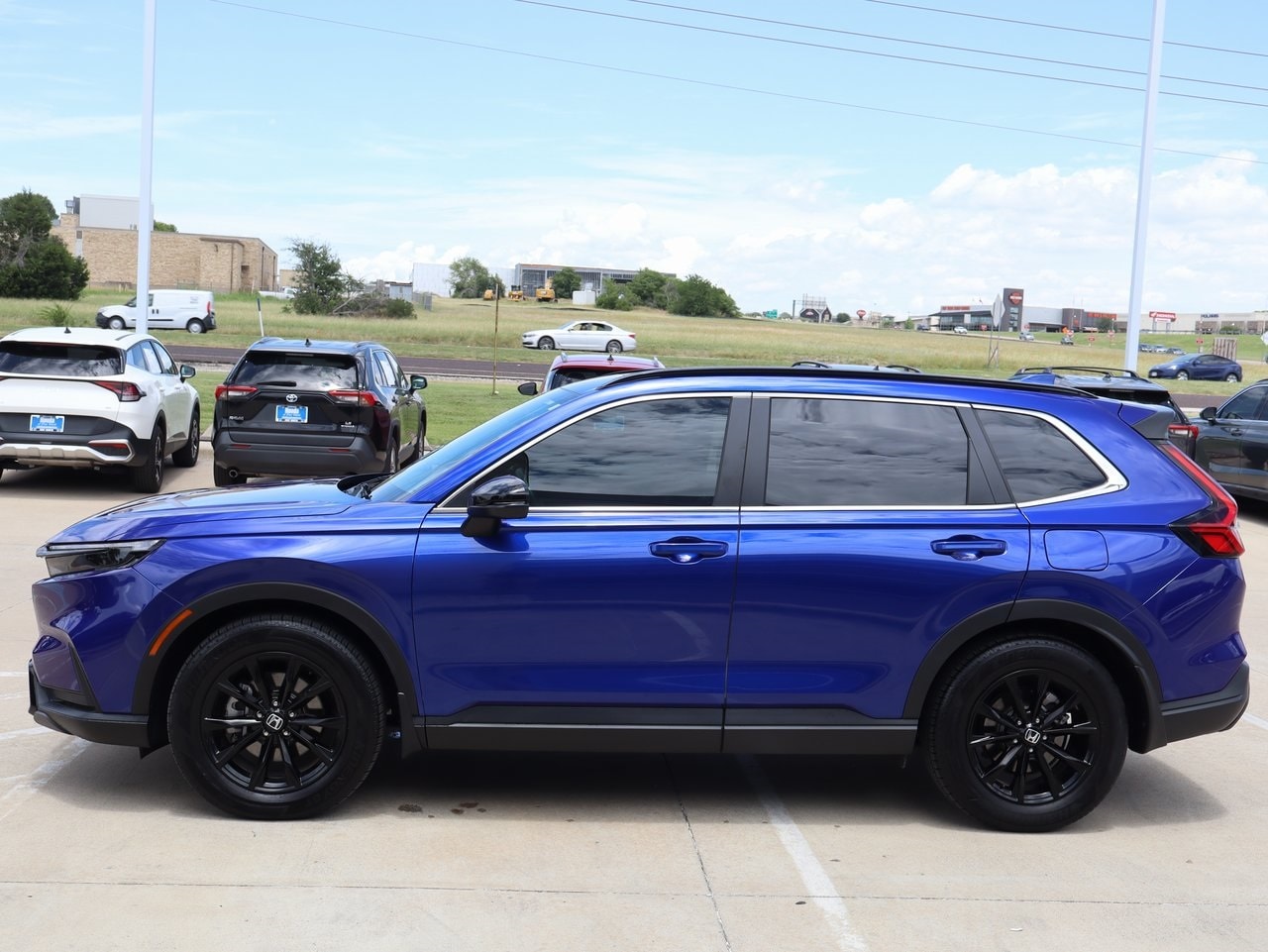 Certified 2024 Honda CR-V Sport with VIN 7FARS5H58RE034950 for sale in Fort Worth, TX