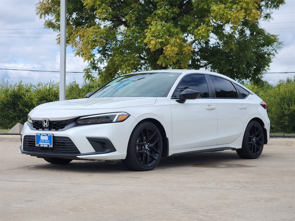 Certified 2022 Honda Civic Sport Hatchback