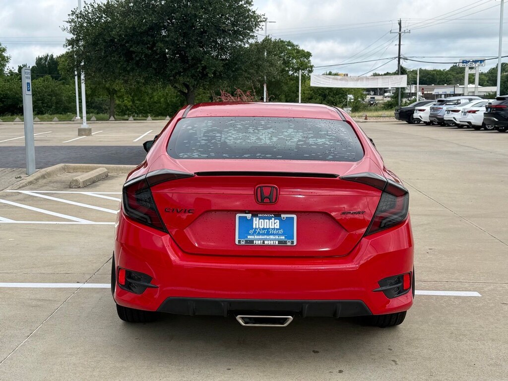 Certified 2020 Honda Civic Sport Sedan
