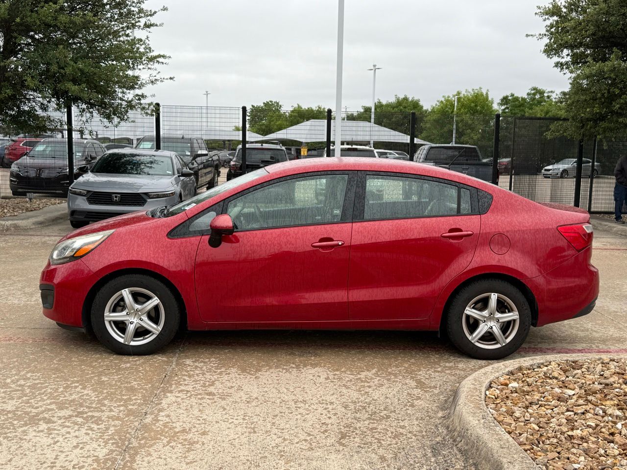 Used 2015 Kia Rio LX with VIN KNADM4A39F6455065 for sale in Fort Worth, TX