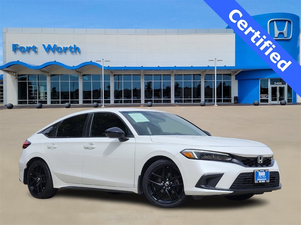Certified 2022 Honda Civic Sport Hatchback