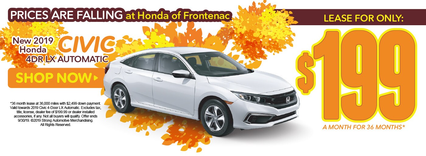 New & Used Honda Dealer at Honda of Frontenac