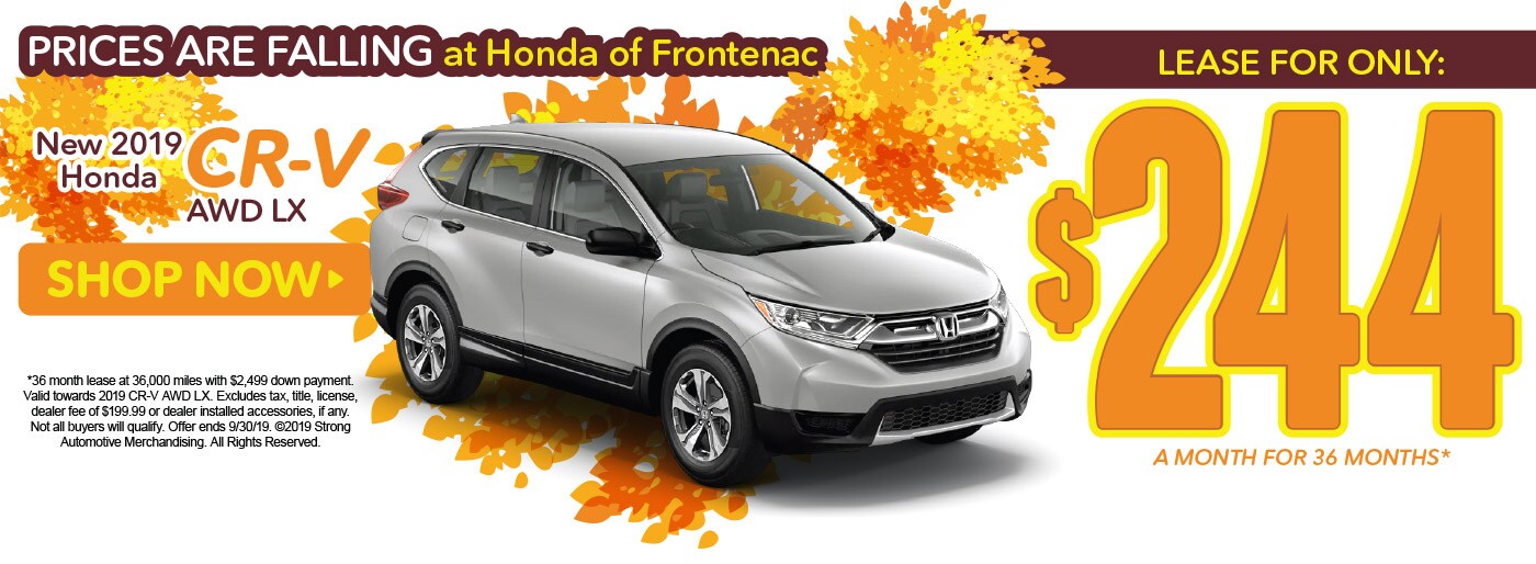 New & Used Honda Dealer at Honda of Frontenac
