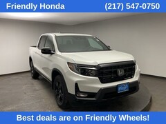 New 2026 Honda Ridgeline Black Edition Truck Crew Cab 26458 for Sale near Jacksonville, IL, at Honda of Illinois