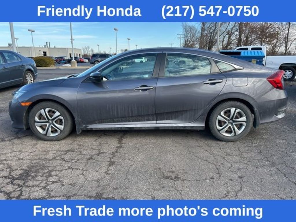 Used 2016 Honda Civic LX Sedan