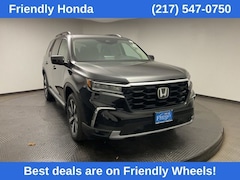 New 2025 Honda Pilot Touring SUV 251046 for Sale near Chatham, IL, at Honda of Illinois