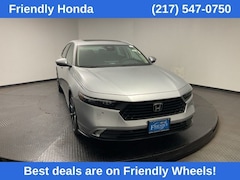 New 2025 Honda Accord Hybrid Touring Sedan for Sale in Springfield IL at Honda of Illinois