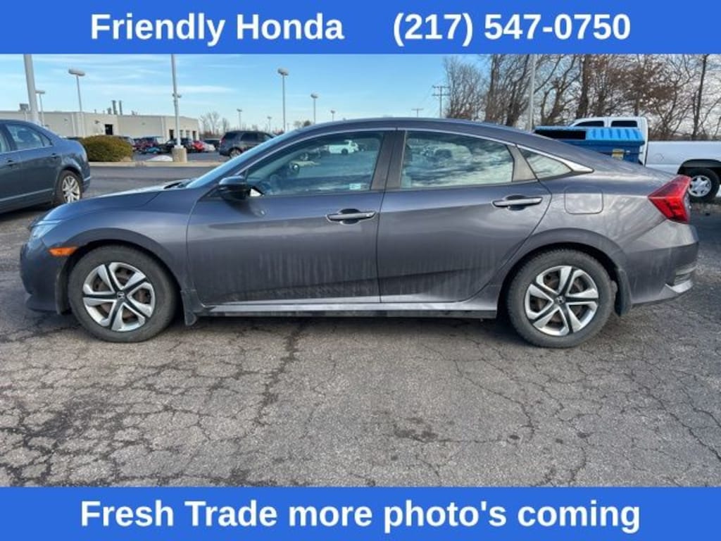 Used 2016 Honda Civic LX Sedan