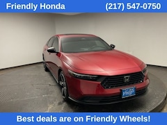 Used 2024 Honda Accord Hybrid Sport Sedan 24137A for Sale near Jacksonville, IL, at Honda of Illinois