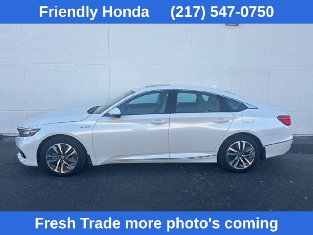 Certified 2021 Honda Accord Hybrid EX-L Sedan