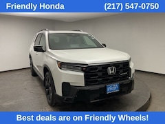 New 2026 Honda Pilot Black Edition SUV 26468 for Sale near Jacksonville, IL, at Honda of Illinois