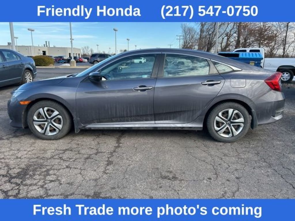 Used 2016 Honda Civic LX Sedan