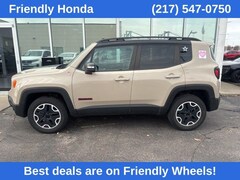 2016 Jeep Renegade Trailhawk 4x4 SUV 16202A for Sale in Jacksonville, IL, at Honda of Illinois