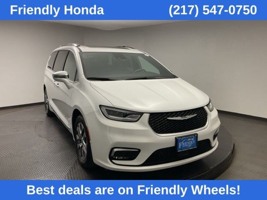 Used 2024 Chrysler Pacifica Plug-In Hybrid Pinnacle Van Passenger Van