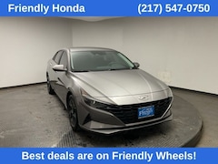 Used 2023 Hyundai Elantra HEV Blue Sedan 23398A for Sale in Springfield, IL, at Honda of Illinois