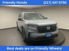 New 2025 Honda Pilot Black Edition SUV 251077T for Sale near Taylorville, IL, at Honda of Illinois
