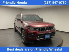 Used 2023 Jeep Grand Cherokee Overland SUV 23970A for Sale in Springfield, IL, at Honda of Illinois