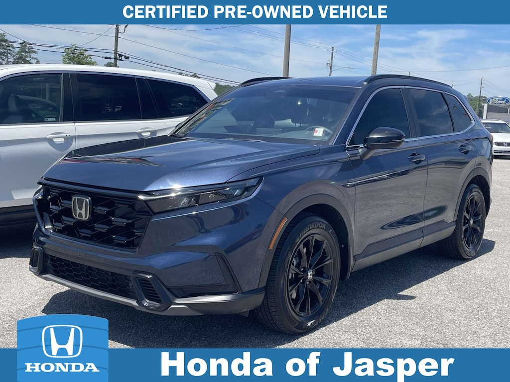 Certified 2024 Honda CR-V Hybrid SPORT-L FWD Sport Utility