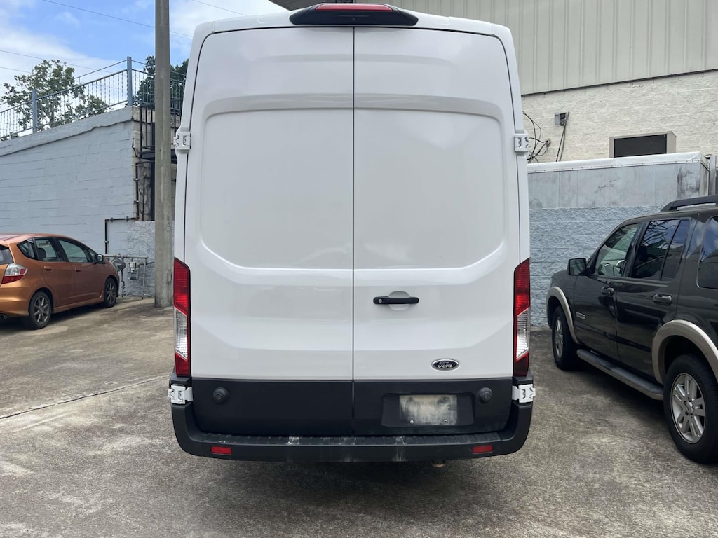 Used 2023 Ford Transit Cargo Van T-350 148 EL Hi Rf 9950 GVWR AWD Full-size Cargo Van