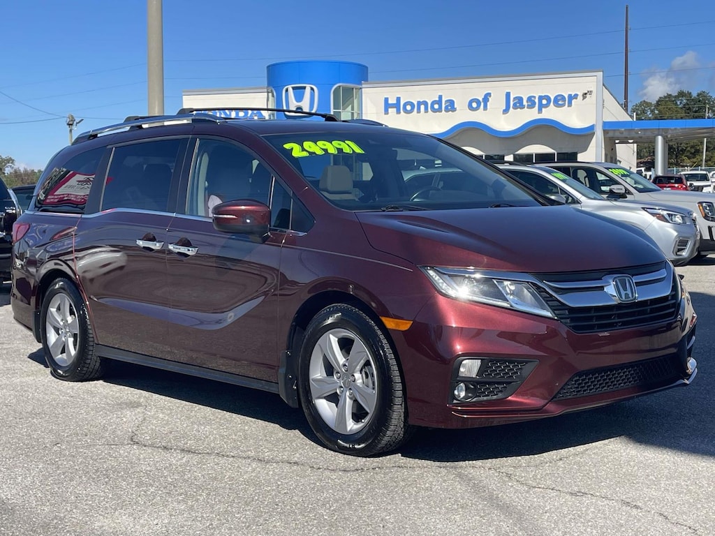 Certified 2019 Honda Odyssey EX-L w/Navi/RES Auto Mini-van, Passenger