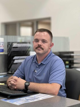 Staff member Tyler Rigsby from 93e1bb0e1c0b