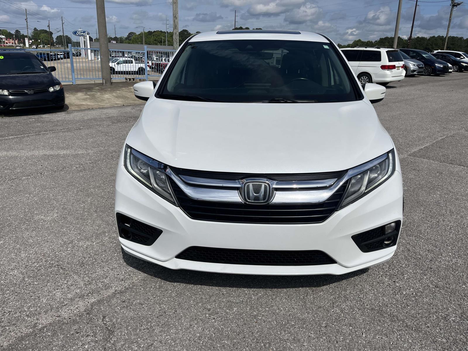 Used 2020 Honda Odyssey EX-L with VIN 5FNRL6H70LB044573 for sale in Jasper, AL
