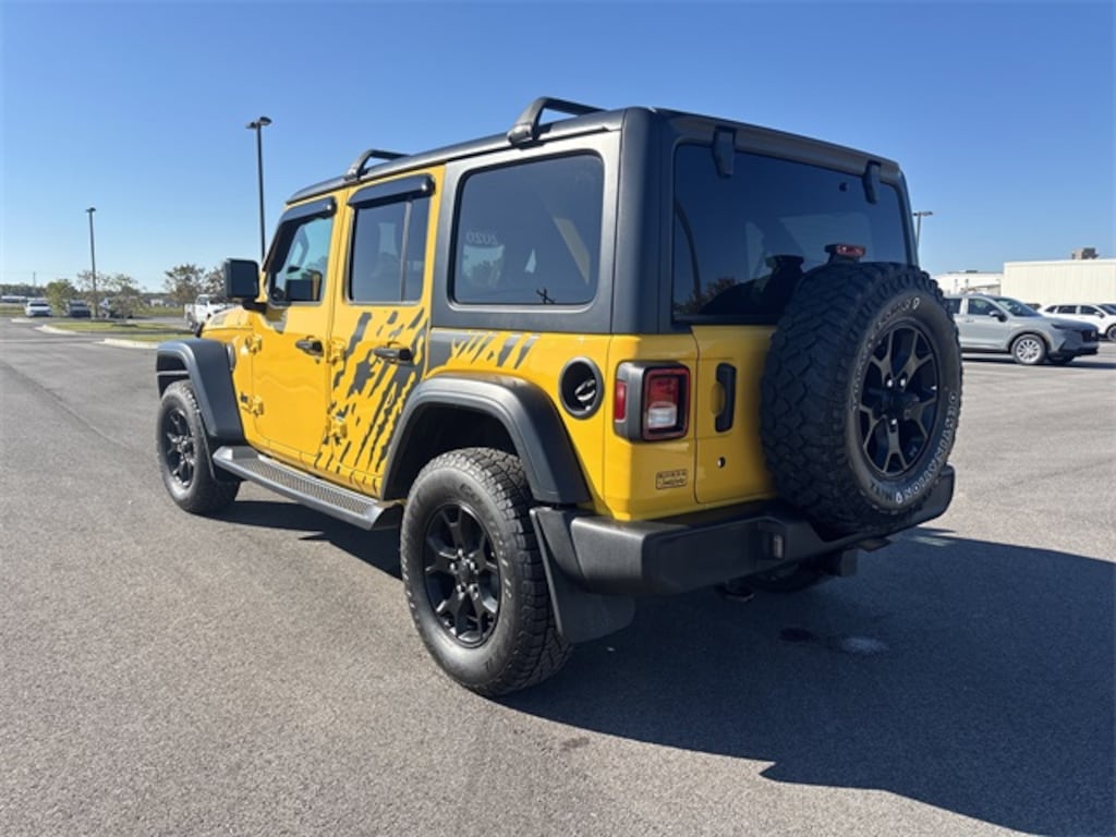 Used 2020 Jeep Wrangler Unlimited Willys SUV