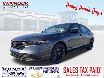 New 2025 Honda Accord SE Sedan for sale in Jonesboro, AR