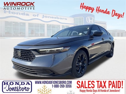 New 2025 Honda Accord SE Sedan for sale in Jonesboro, AR