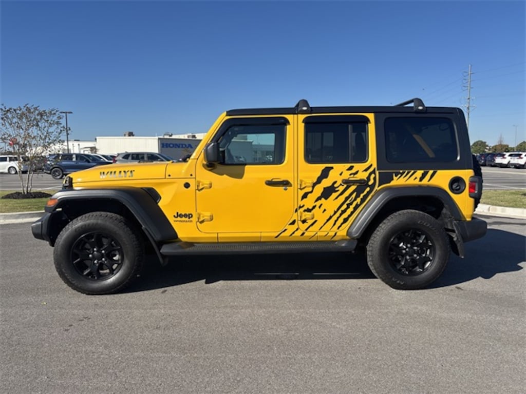 Used 2020 Jeep Wrangler Unlimited Willys SUV