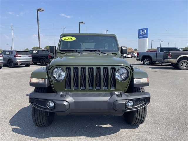 Used 2020 Jeep Wrangler Unlimited Sahara Altitude with VIN 1C4HJXEN3LW336966 for sale in Jonesboro, AR