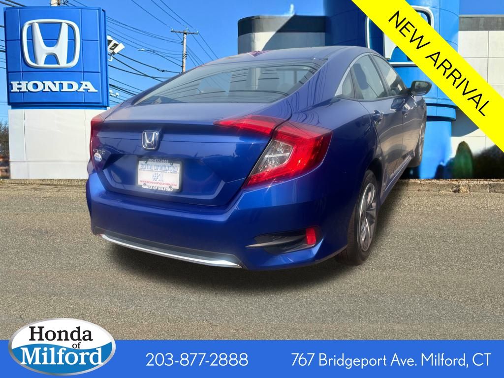 Used 2021 Honda Civic LX with VIN 2HGFC2F68MH554186 for sale in Milford, CT