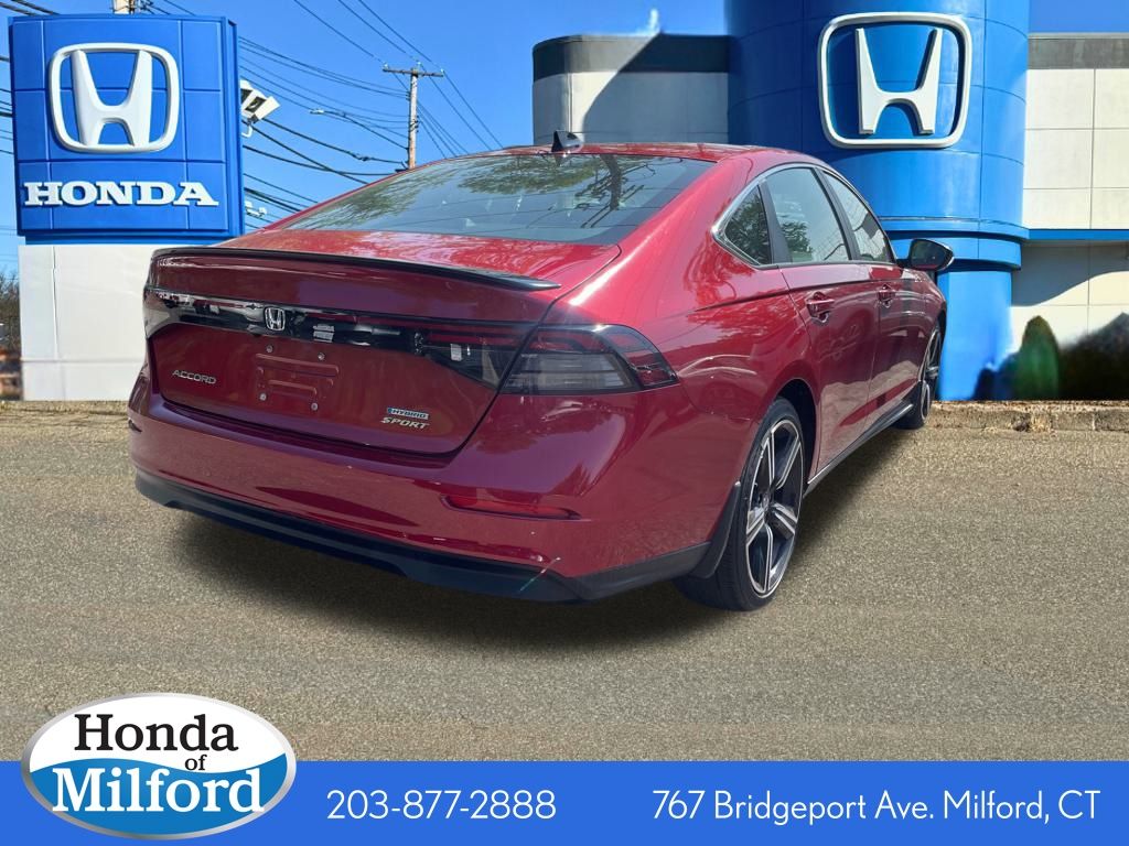 Used 2023 Honda Accord Hybrid Sport with VIN 1HGCY2F59PA022248 for sale in Milford, CT