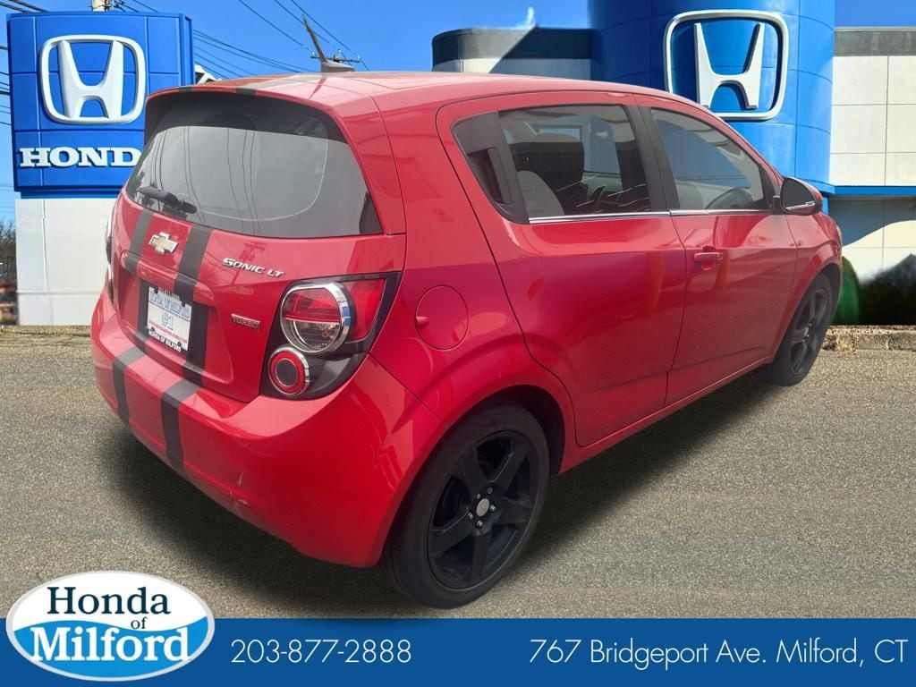 Used 2013 Chevrolet Sonic LT with VIN 1G1JD6SB5D4136576 for sale in Milford, CT